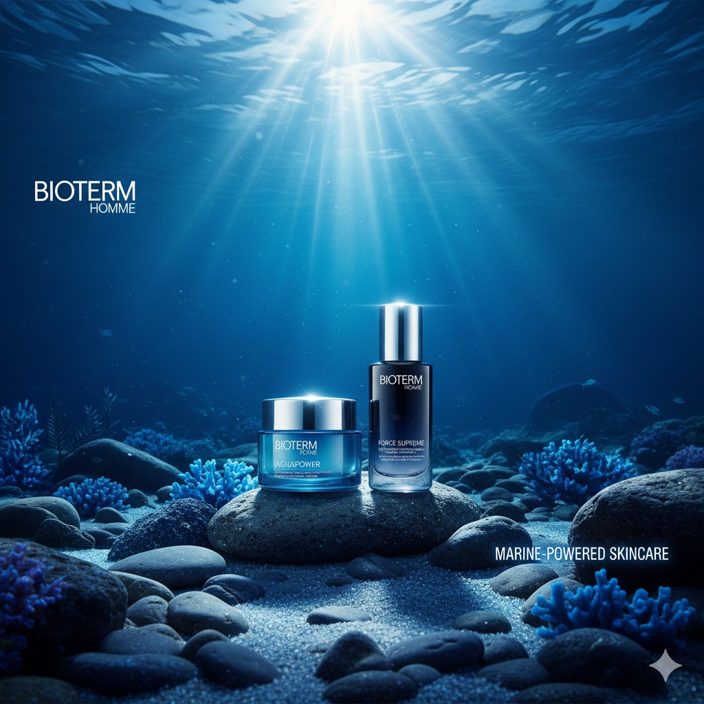 Biotherm Homme Aquapower and Force Supreme lineup